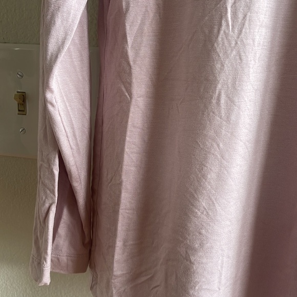 Chico’s Rayon Spandex Mock Neck Long Sleeve Top - Picture 2 of 4